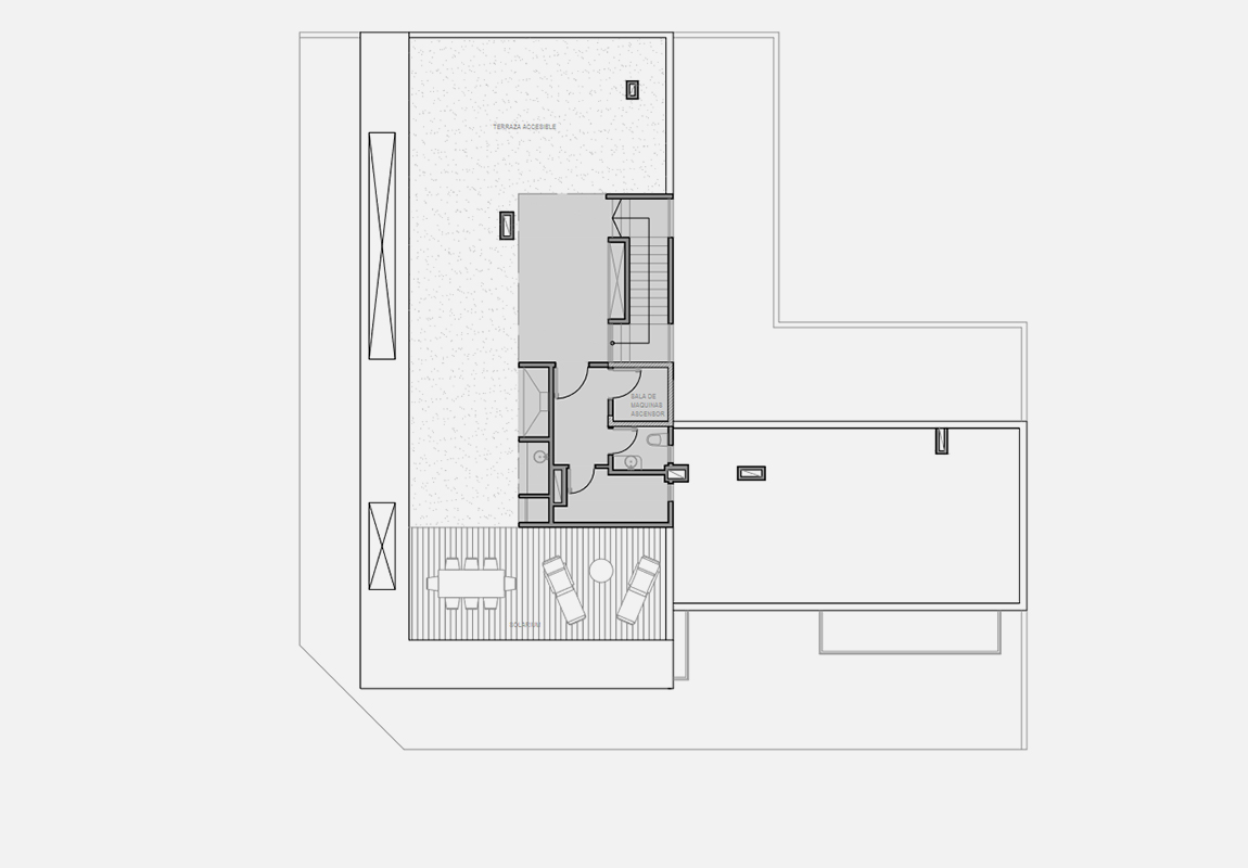 Planta Terraza /4° Piso