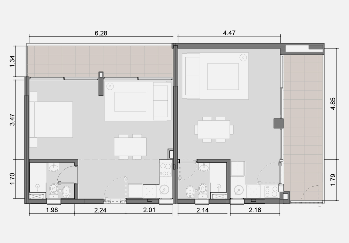 Plano detalle Unidad Estudios